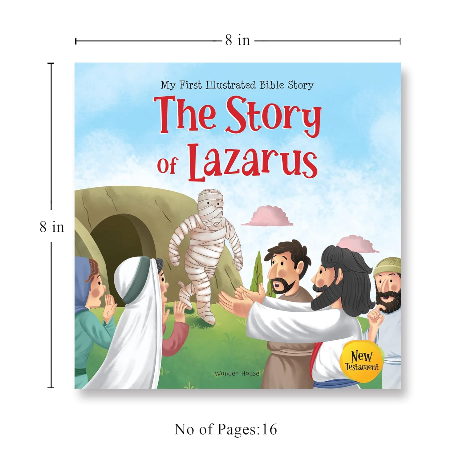 My First Illustrated Bible Story: The Story of Lazarus Paperback  Book