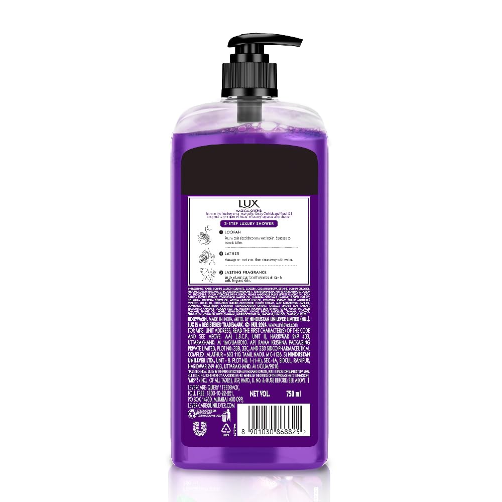 Lux Magical Orchid Bodywash with Black Orchid & Juniper Oil, 750 ml