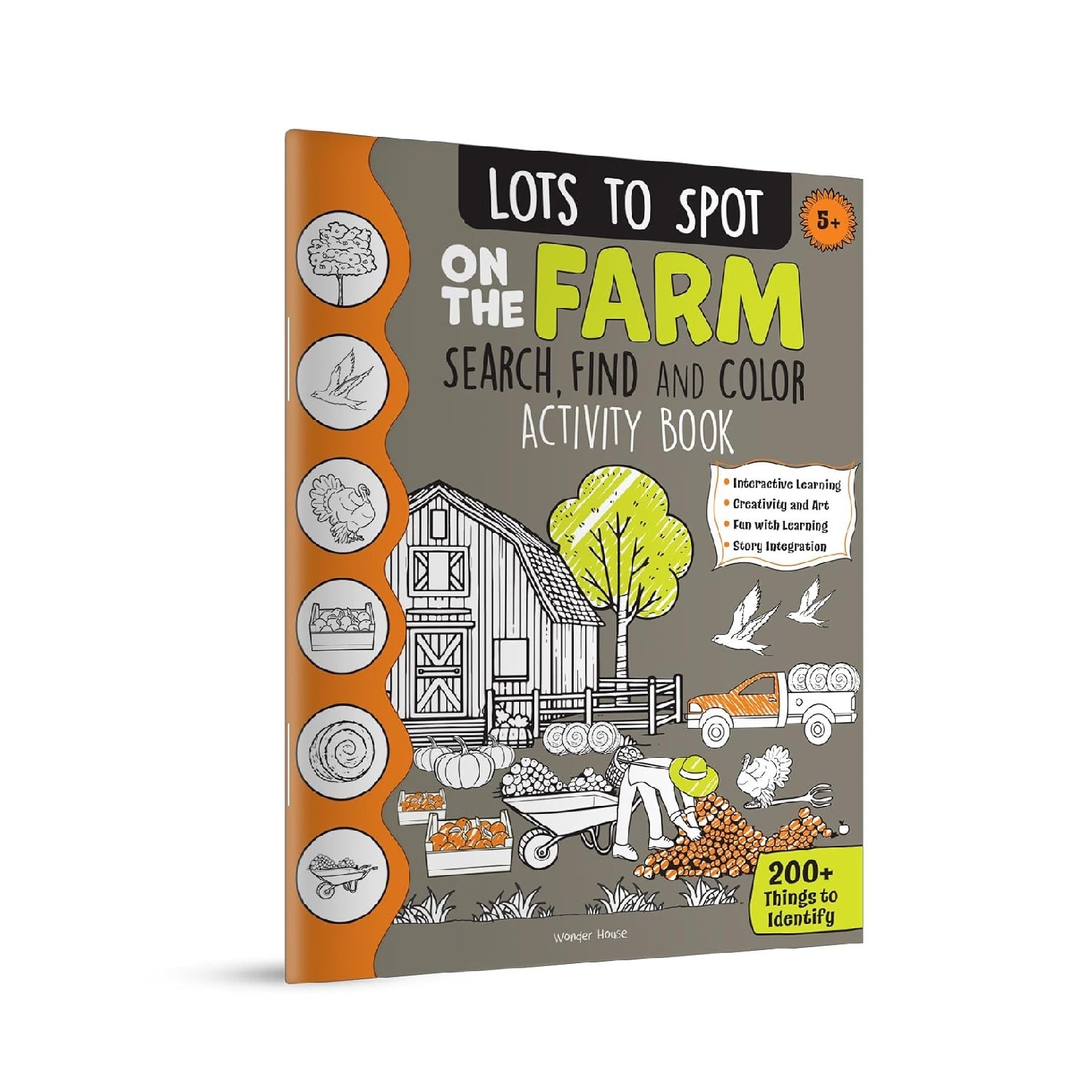 Lots to Spot On The Farm: Search, Find and Color Activity Book