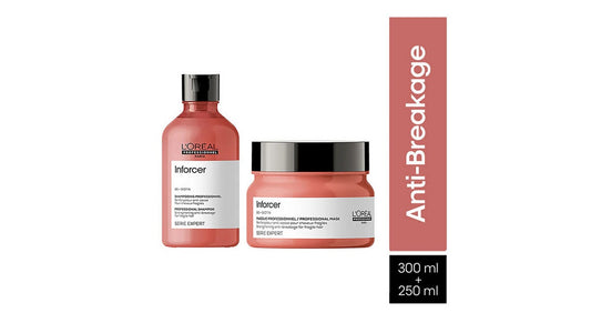 L'Oreal Professionnel Inforcer Strengthening Shampoo & Hair Mask Combo - 300ml + 250ml