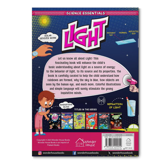 Science Essentials : Science Made Easy : Light Hardcover  Book
