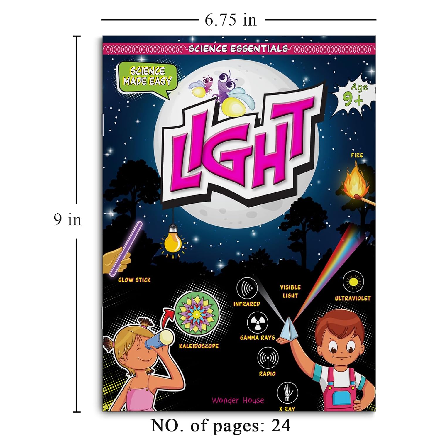 Science Essentials : Science Made Easy : Light Hardcover  Book