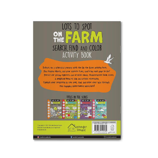 Lots to Spot On The Farm: Search, Find and Color Activity Book