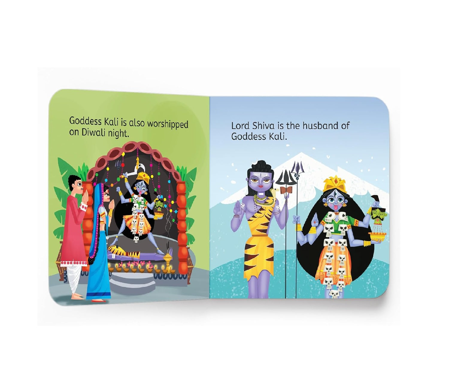 My First Book of Kali – Illustrated Board Book for Kids: Introduction to the Powerful Goddess Kali, Her Stories, Symbols & Strength