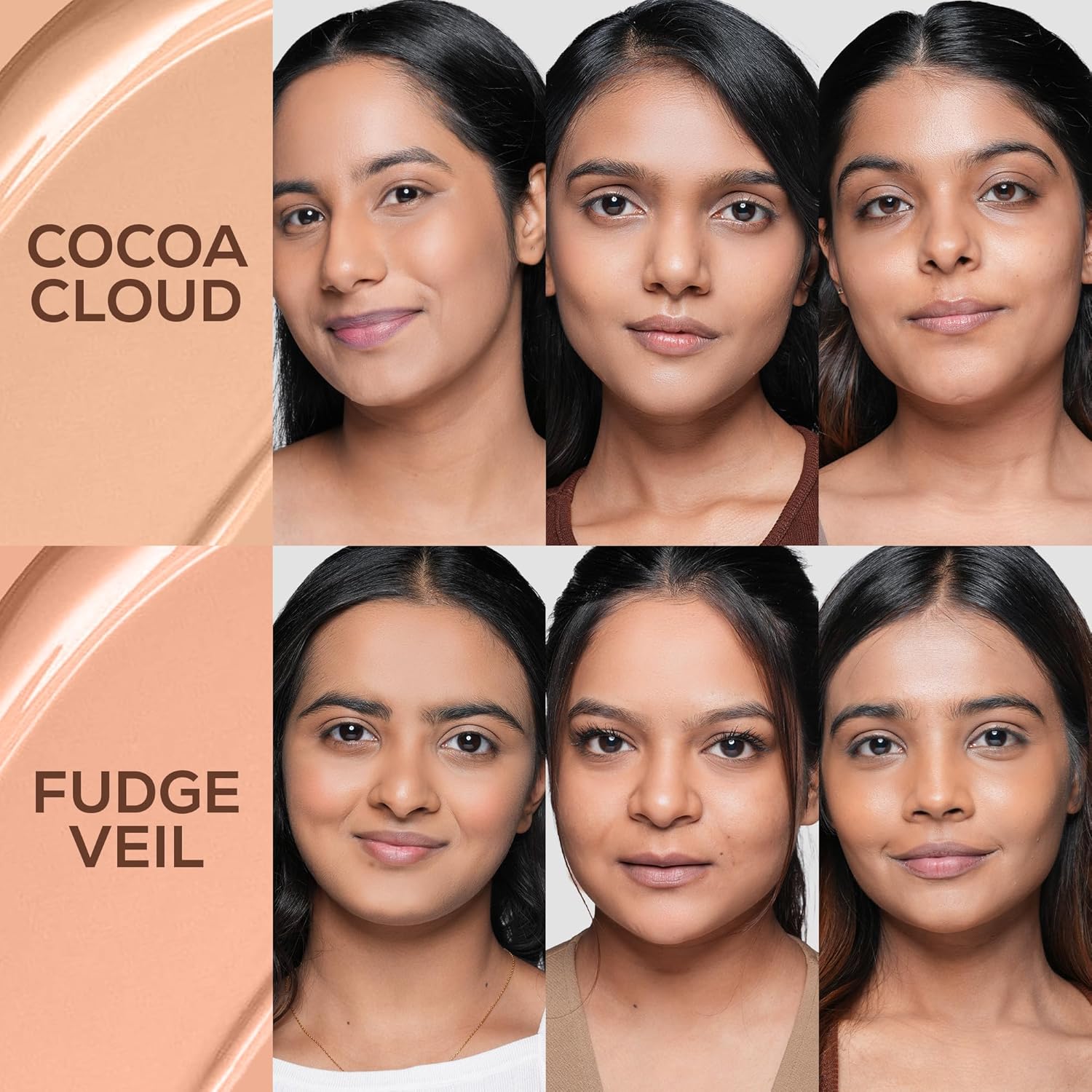 RENEE Bollywood Filter Blurring Liquid Foundation - Hazel Hush | Full Coverage, Matte Finish | Blurs Pores & Blemishes | Hydrates & Evens Skin Tone | With Niacinamide & Hyaluronic Acid | 30ml