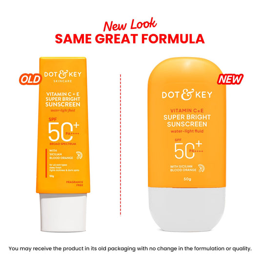 Dot & Key Vitamin C + E Super Bright Sunscreen Spf 50 - 50 gm