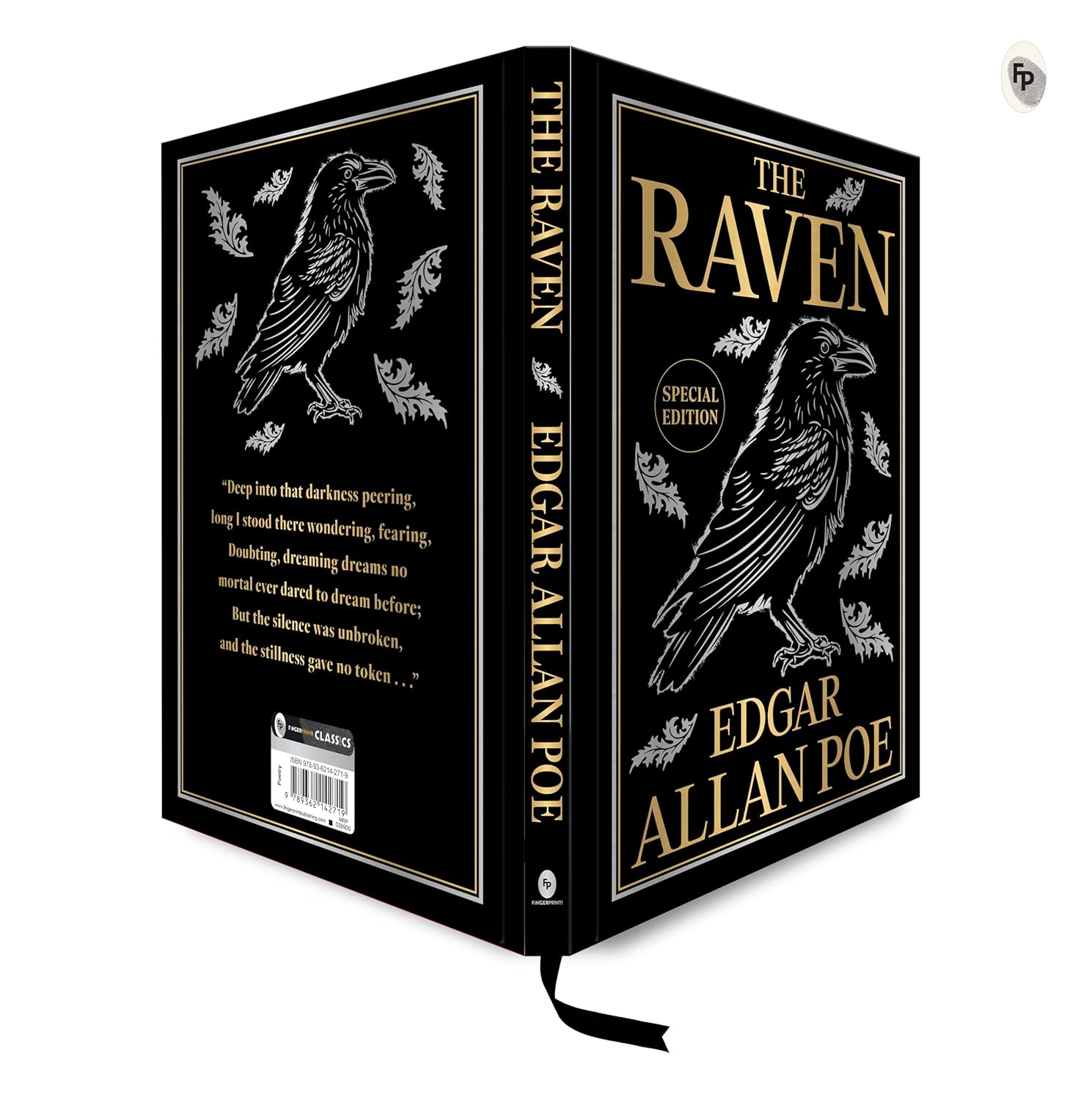 The Raven by Edgar Allan Poe | Hardcover  Book