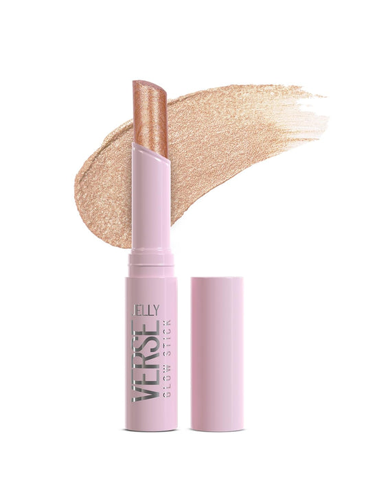 Swiss Beauty Jelly Verse Eyeshadow Glow Stick | Rich Colour Payoff | Crease-Proof | Sparkling Shine | 6 Stellar Shades | Shade- 3. Solar Flash, 3g