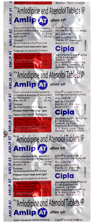 Amlip AT Tablet – 20 Tablets