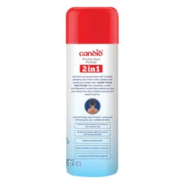 Candid Prickly Heat Powder 120g For sweat, quick-dry effect on sweaty and moist skin
