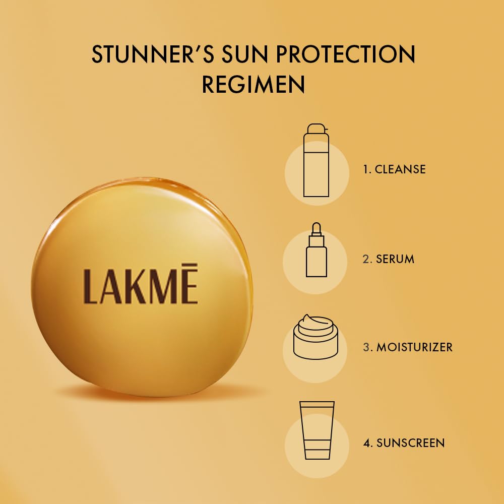 Lakme Sun Expert Ultra Matte Spf 40 Pa+++ Compact|| Non Greasy Non Sticky|| For Indian Skin|| Gives Even-Tone Complexion|| 7 g