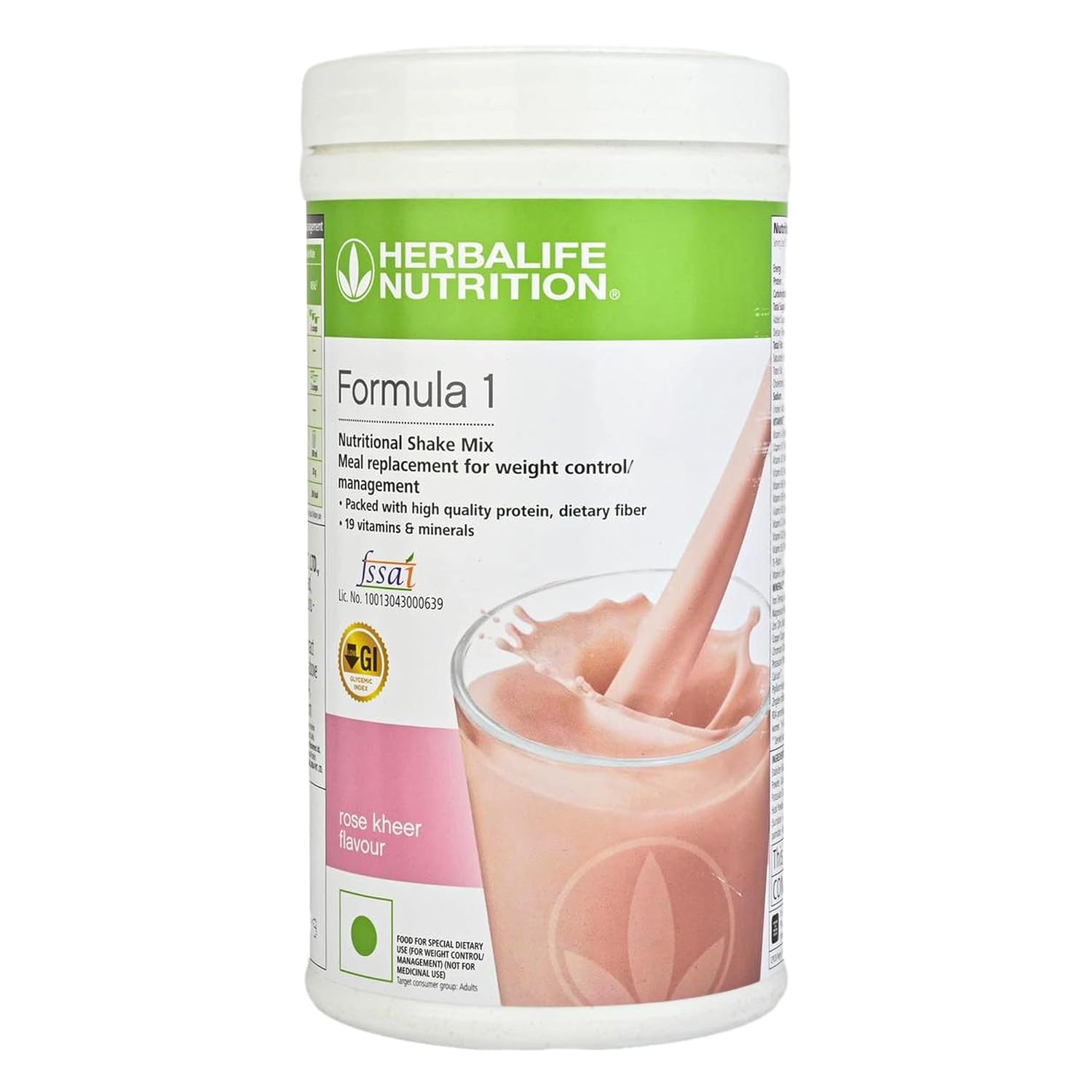 Herbalife Formula 1 - Nutritional Shake Mix - Rose Kheer Flavour - 500 gm