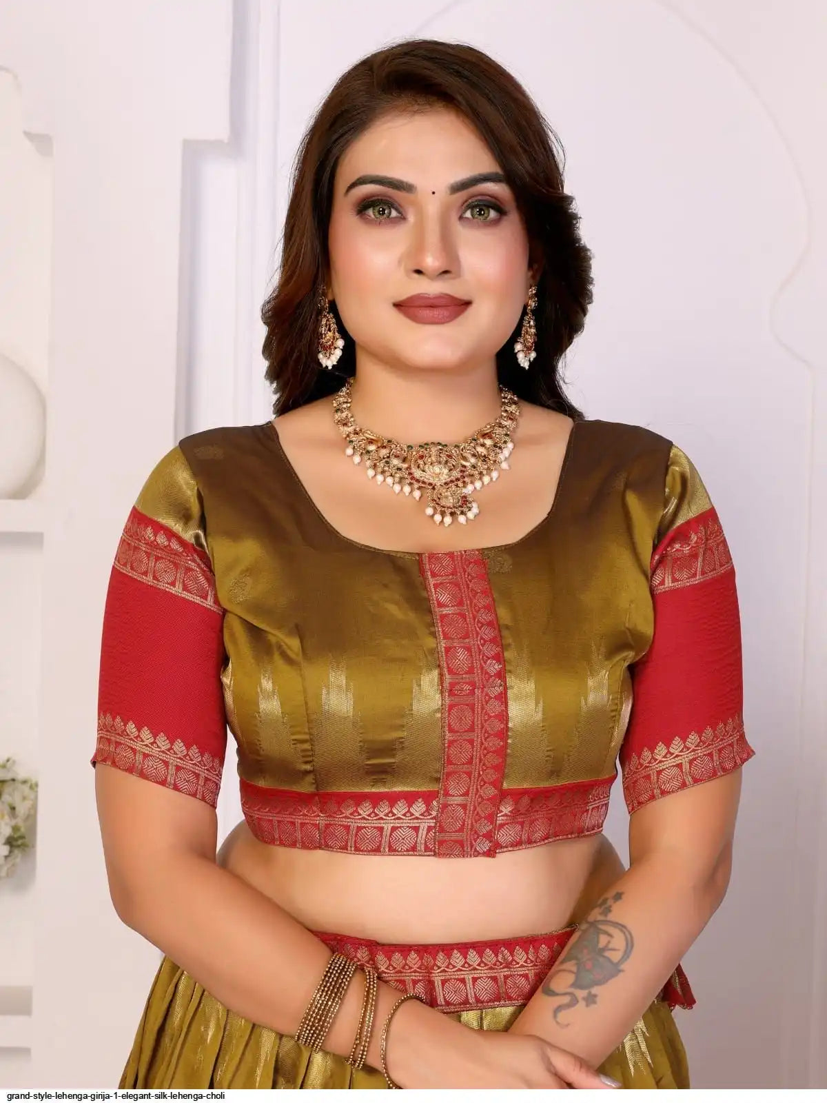 GRAND STYLE LEHENGA GIRIJA 1 ELEGANT SILK LEHENGA CHOLI