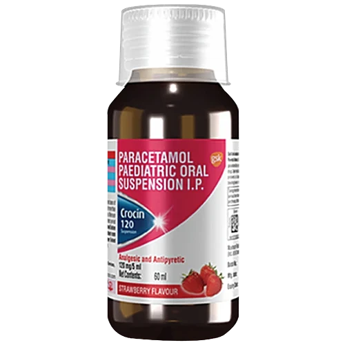 Crocin 120 Suspension Strawberry – 60 ml