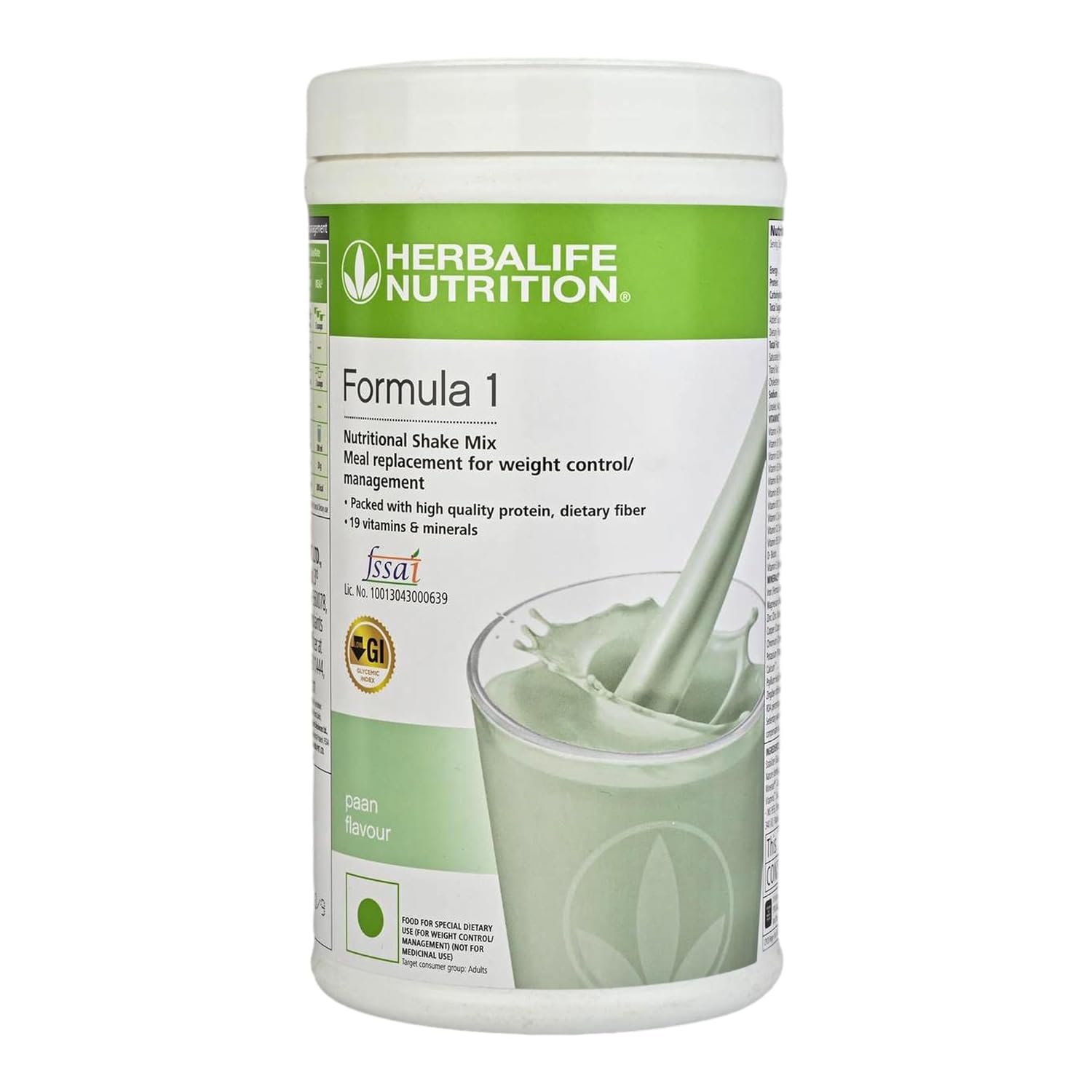 Herbalife Formula 1 - Nutritional Shake Mix - Paan Flavour - 500 gm
