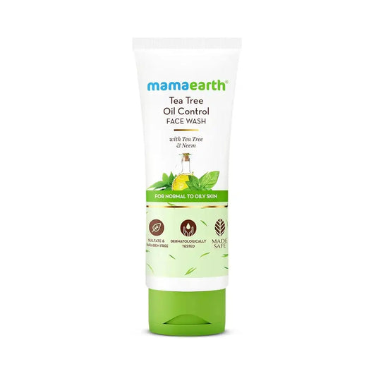 Mamaearth Tea Tree Face Wash for Acne & Pimples - 100 ml
