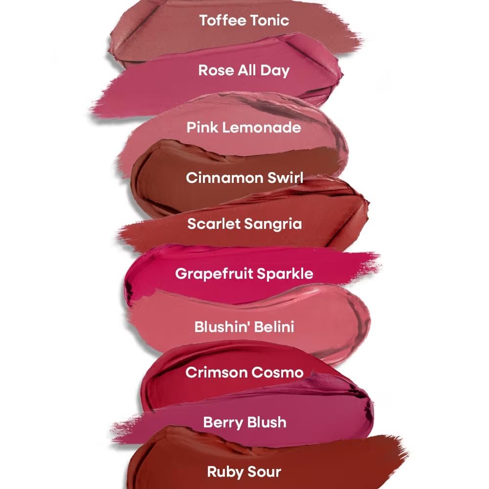 Nykaa Superlight Lip Cloud Airy Mousse Matte Liquid Lipstick for Lip & Cheek (Toffee Tonic) 5ml
