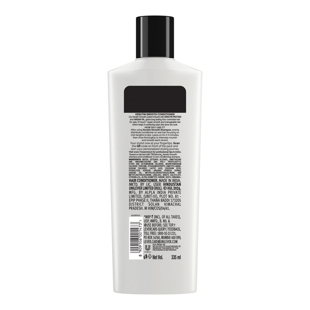 TRESemmé Keratin Smooth Anti Frizz Conditioner 335ml |