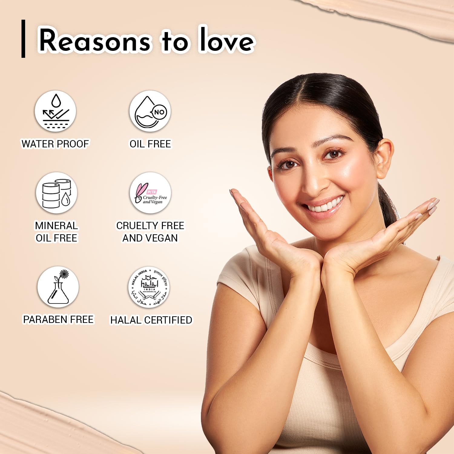 Iba Must Have Waterproof Liquid Foundation - Medium Beige, 30ml