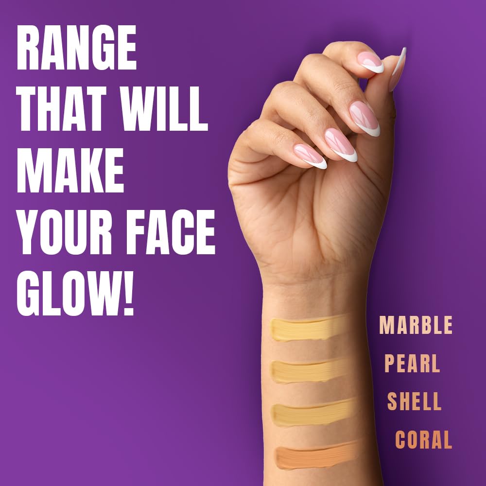 Elle 18 Lasting Glow Foundation|| 02 Marble|| 27 ml