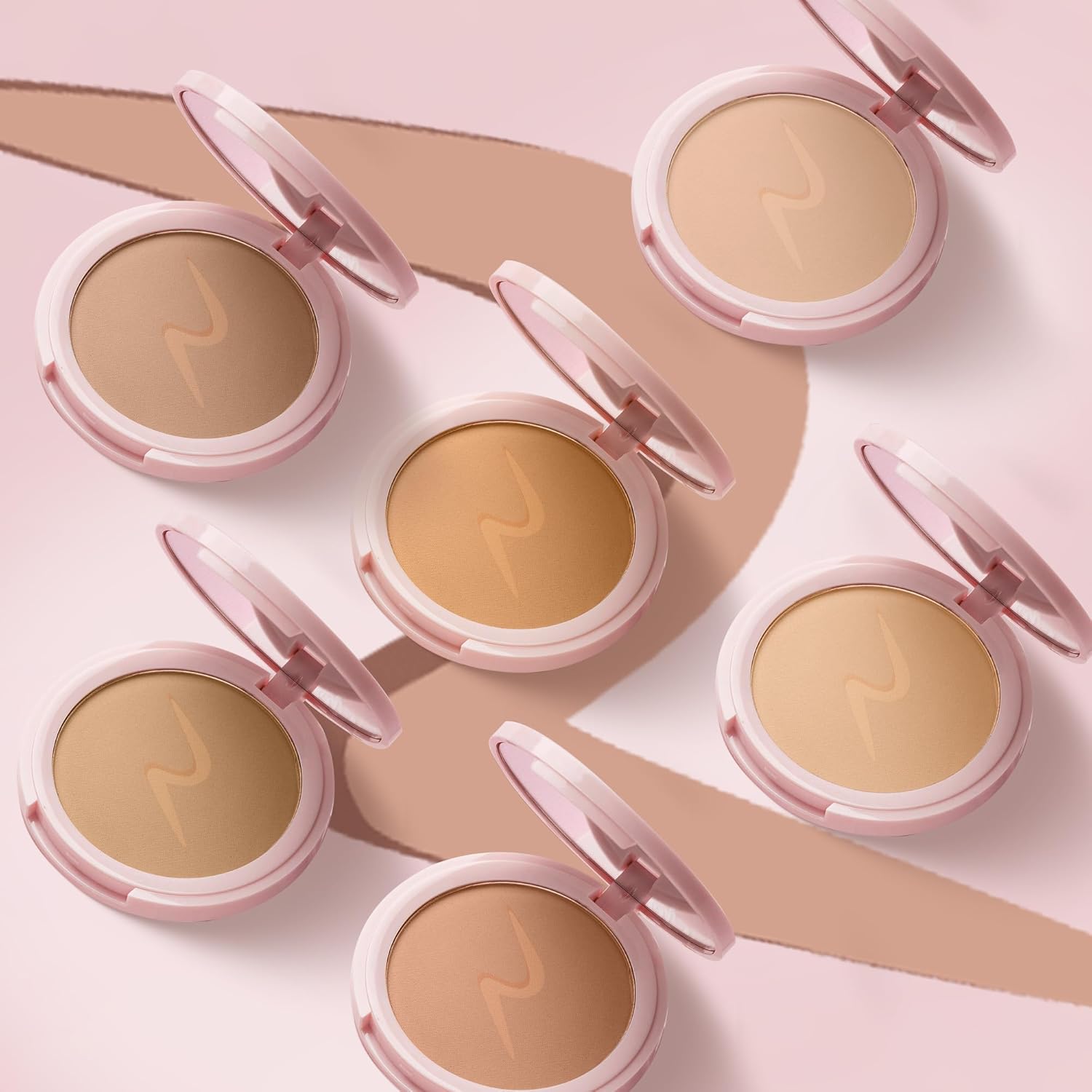 RENEE Bollywood Filter Blurring Compact - Vanilla Haze | Pore Minimising, Matte Finish, Full Coverage, Rich Pay-off | Blurs Pores & Blemishes | 9g