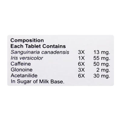 Dr. Bhargava Migin Tablets (30tab)