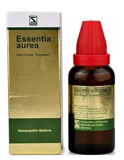 Dr Willmar Schwabe India Homoeopathic Essentia Aurea Gold Drops(30ml) for depression sleep disorders