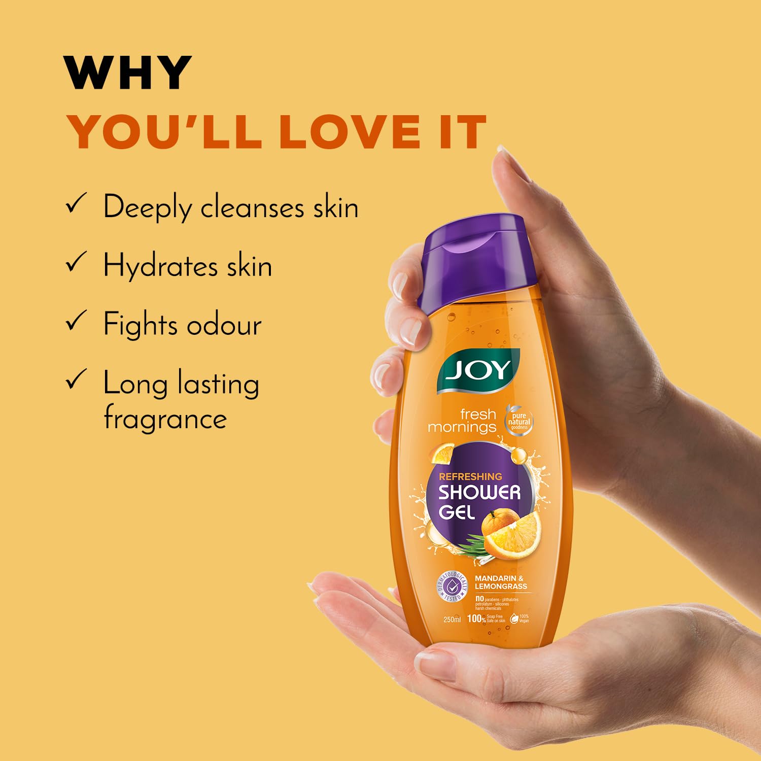 Joy Body Wash Combo Pack of 3 (750ml)