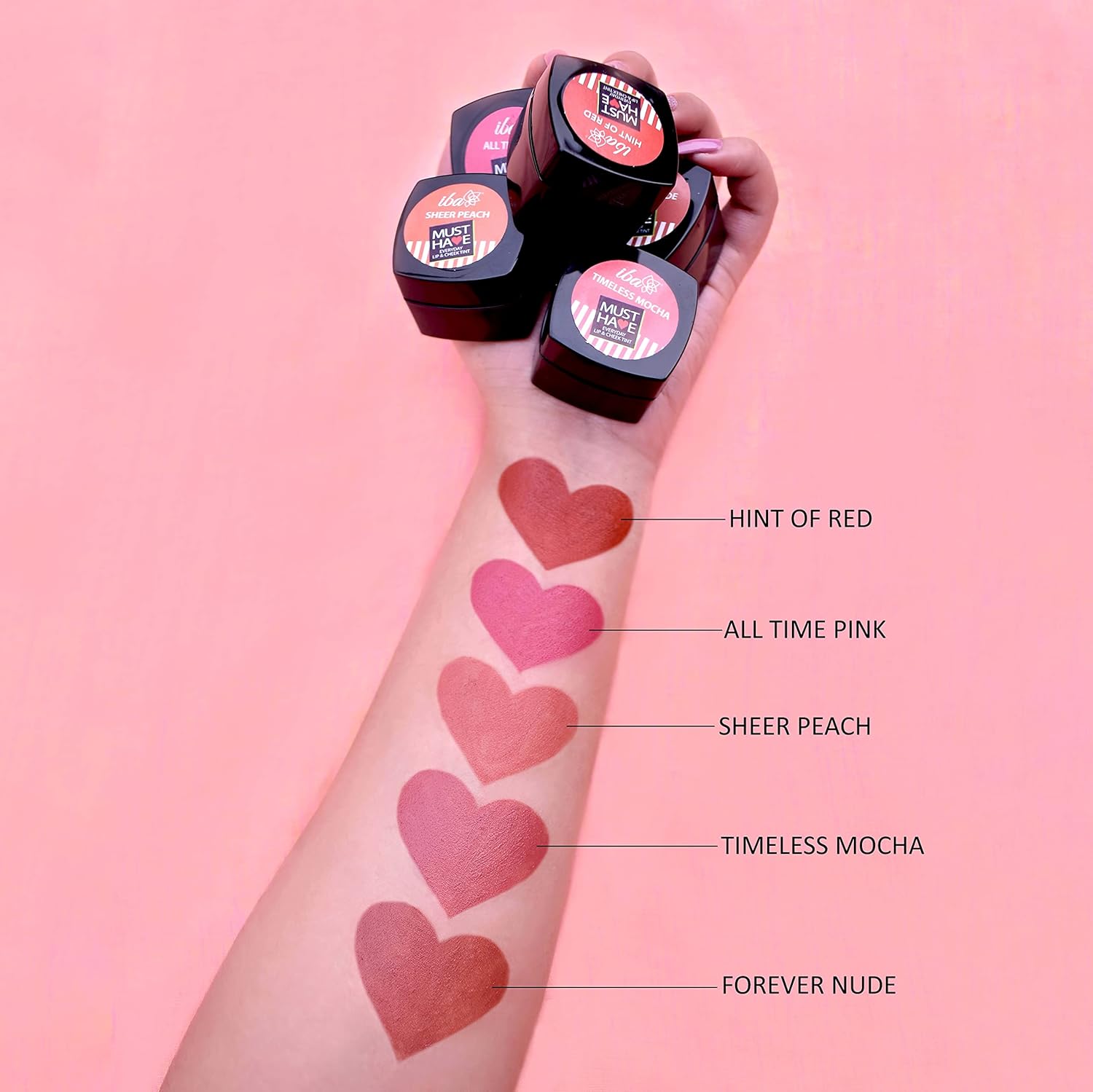 Iba Must Have Everyday Lip & Cheek Tint - Forever Nude, 8g