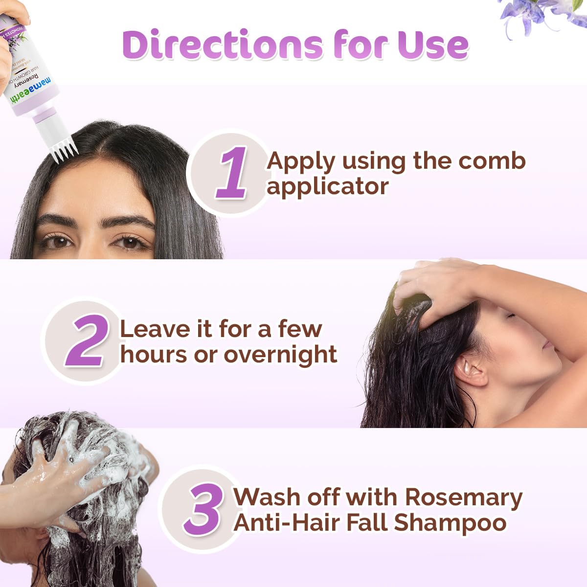 Mamaearth Rosemary Hair Growth Oil with Rosemary & Methi Dana - 150 ml