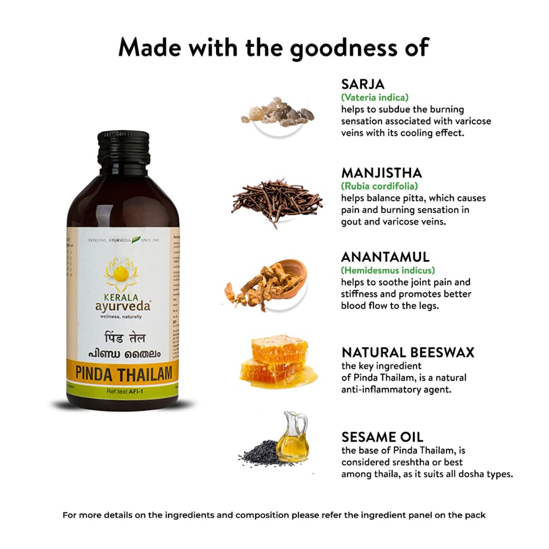 Kerala Ayurveda Pinda Thailam - 200 ml