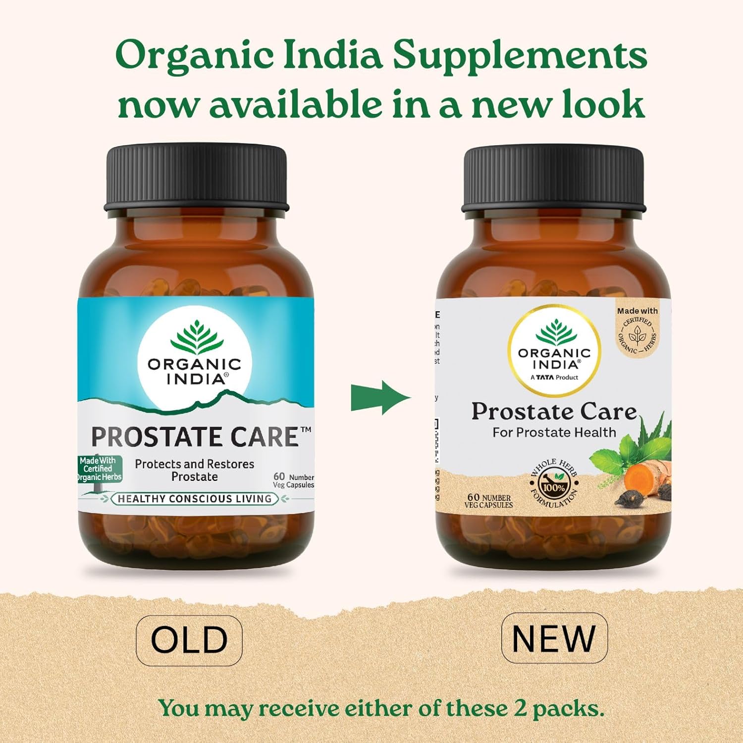 Organic India Prostate Care Veg | 60 Capsule