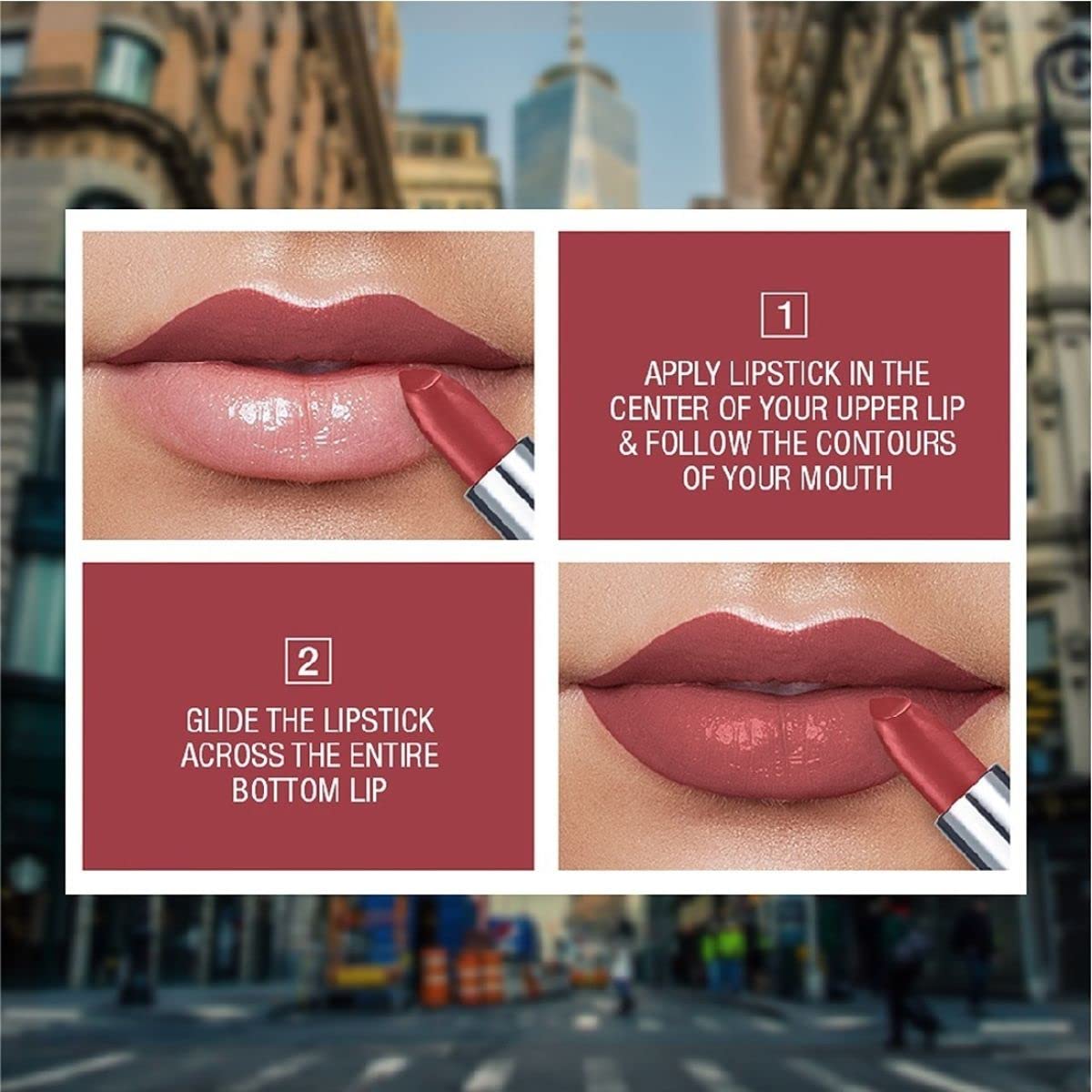 Maybelline New York Color Sensational Creamy Matte Lipstick lasts up to 12 Hours, Hydrate Lips, Rich Creamy Lipstick with Shea Butter, Available in 42 different Shades - Midnight Date, 3.9g