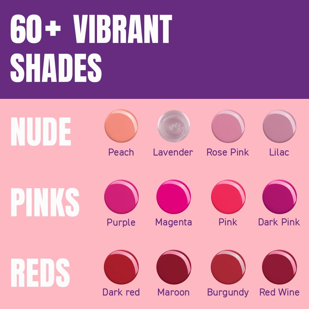 Elle 18 Matte, Glossy Finish Nail Pops Color 161, 161, 5 Ml