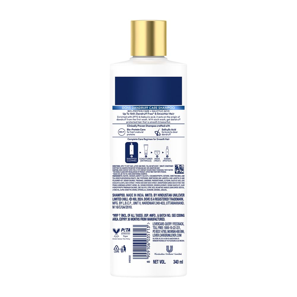 Dove Dandruff Care Shampoo - 340 ml