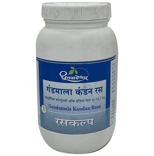 Dhootapapeshwar Gandamala Kandan Rasa Tablets - 60 Tablets