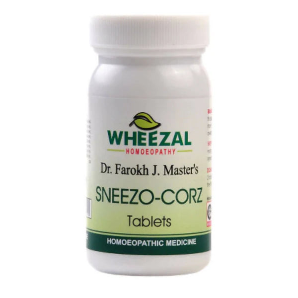 Wheezal Homeopathy Sneezo-Corz Tablets - 75 tabs