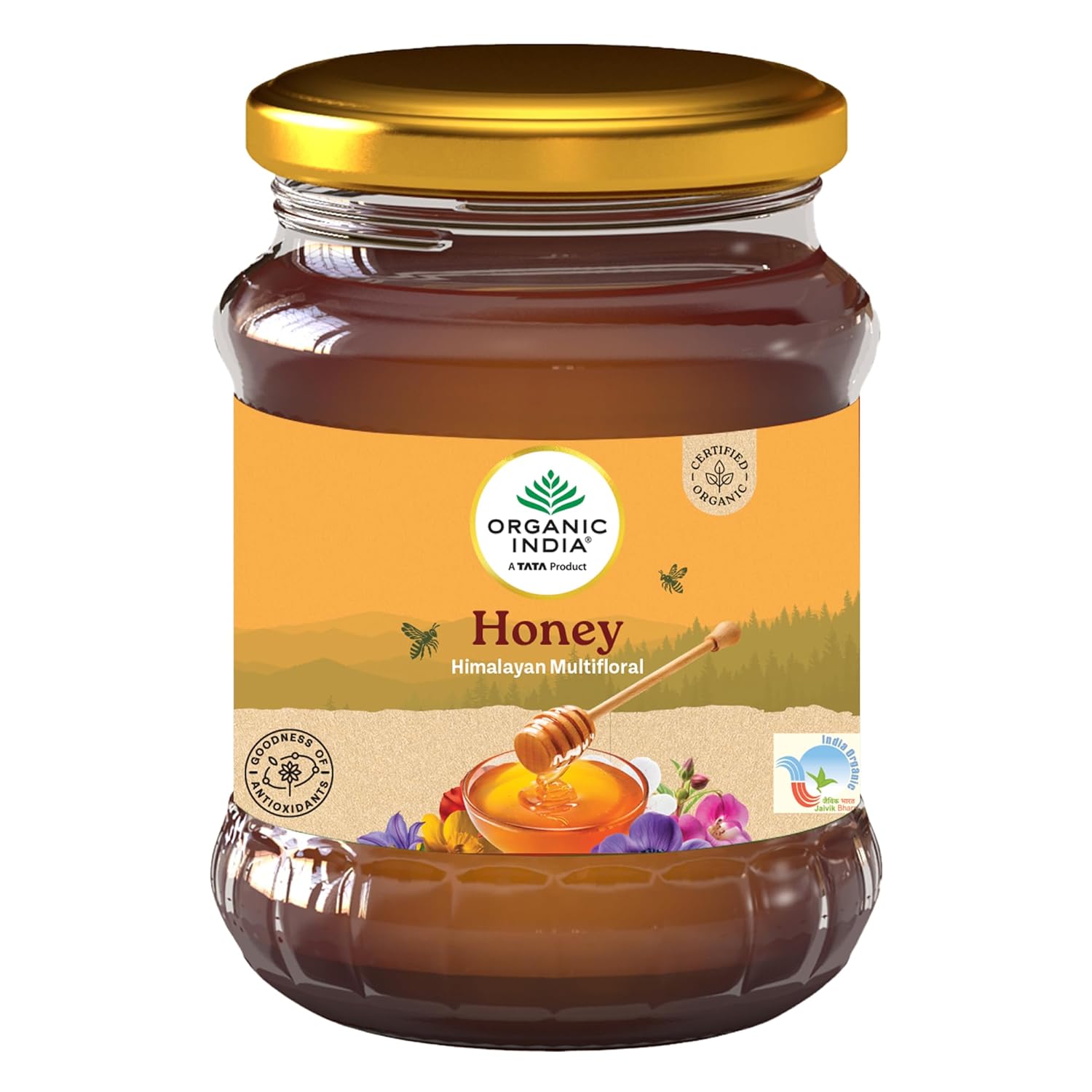 ORGANIC INDIA Himalayan Multi Floral Honey 250g