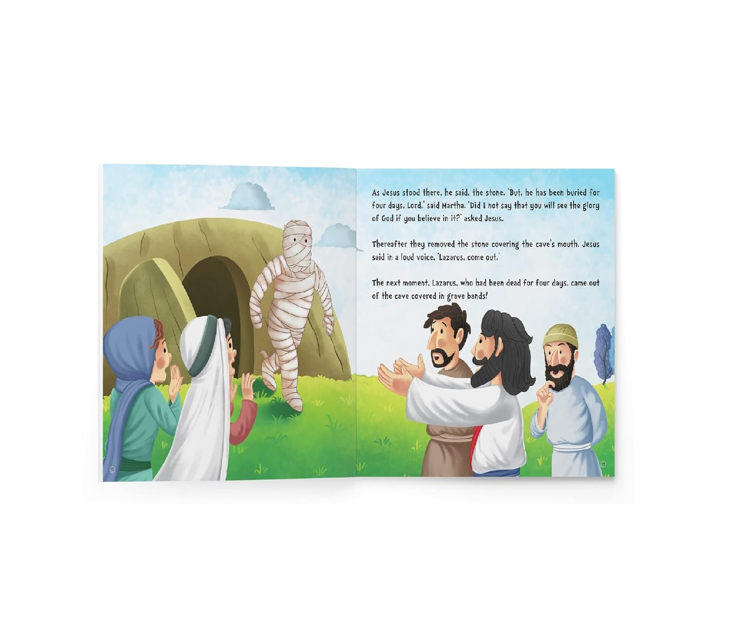 My First Illustrated Bible Story: The Story of Lazarus Paperback  Book