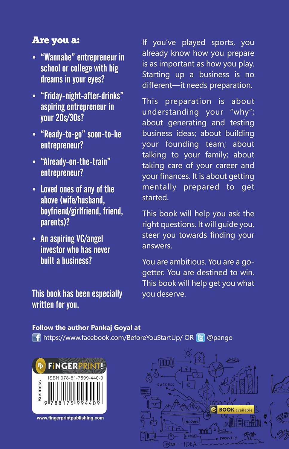 Before You Start Up : How to Prepare to Make Your Startup Dream a Reality (Paperback)