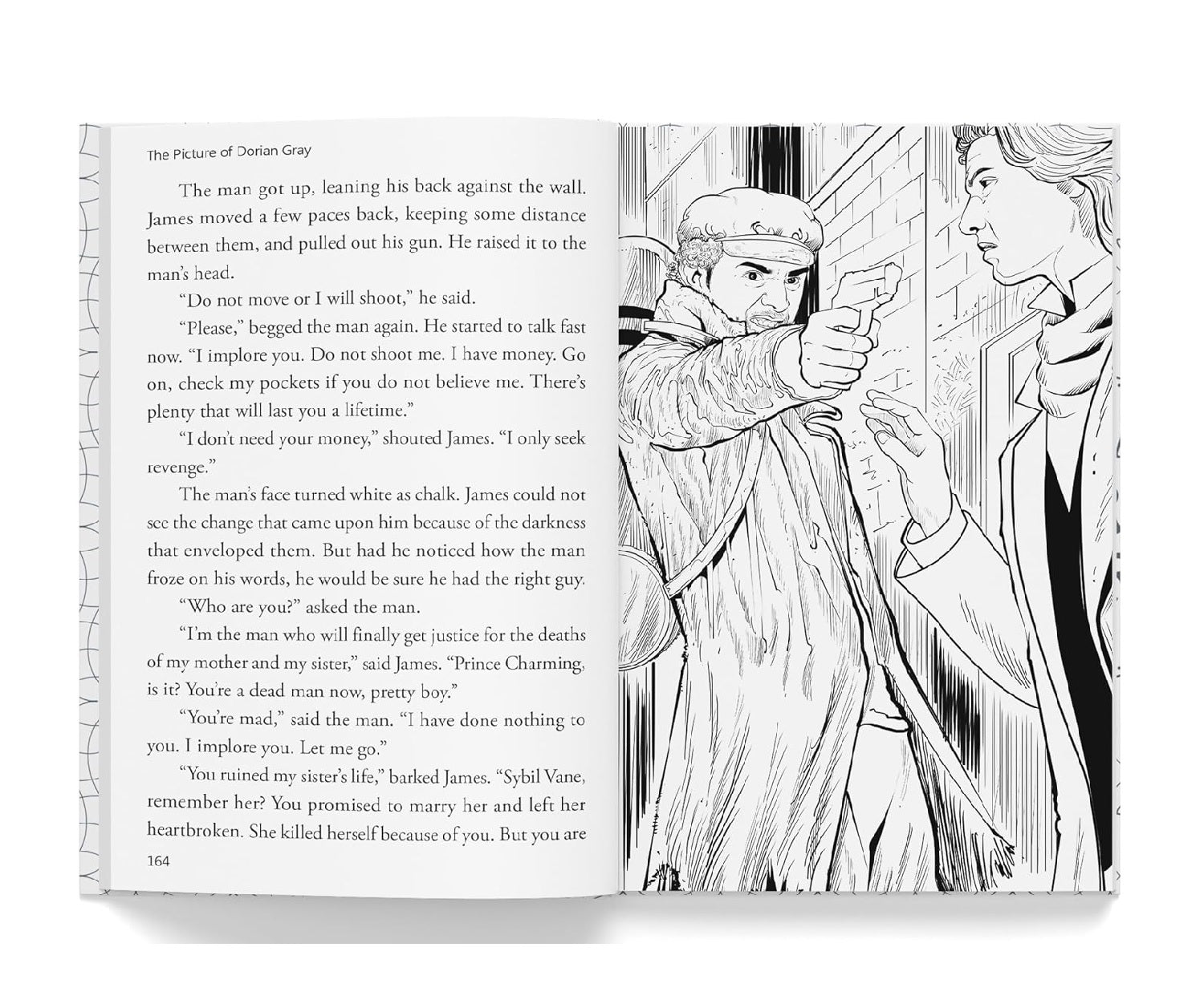 The Picture of Dorian Gray : Illustrated Abridged Children Classics English Novel with Review Questions Hardcover  Book