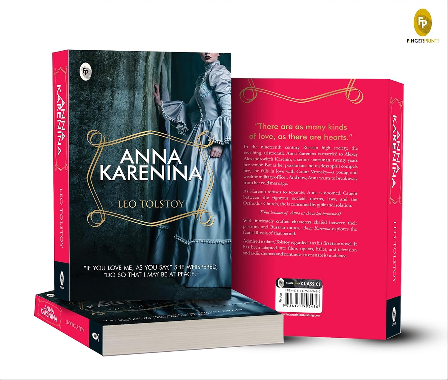 Anna Karenina by Leo Tolstoy – Russian Literature | Social Critique | 19th-century Society | Themes of Passion, Marriage, and Betrayal | Insightful Examination of Societal Norms | Tragic Romance Paperback