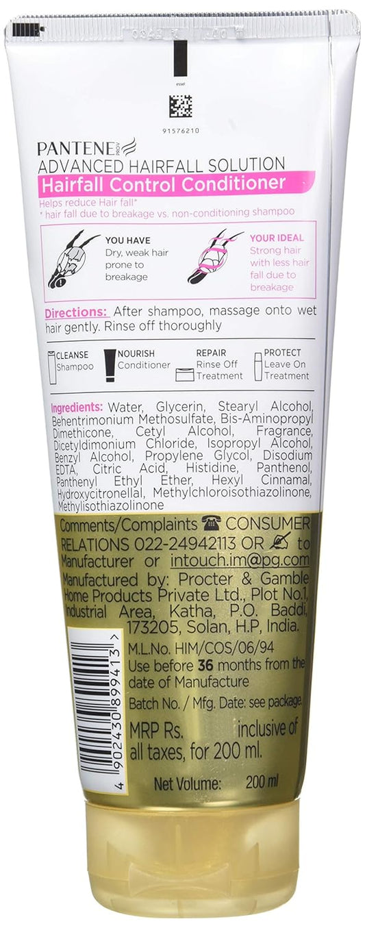 Pantene Advanced Hairfall Solution Anti Hairfall Conditioner For Women 180ml