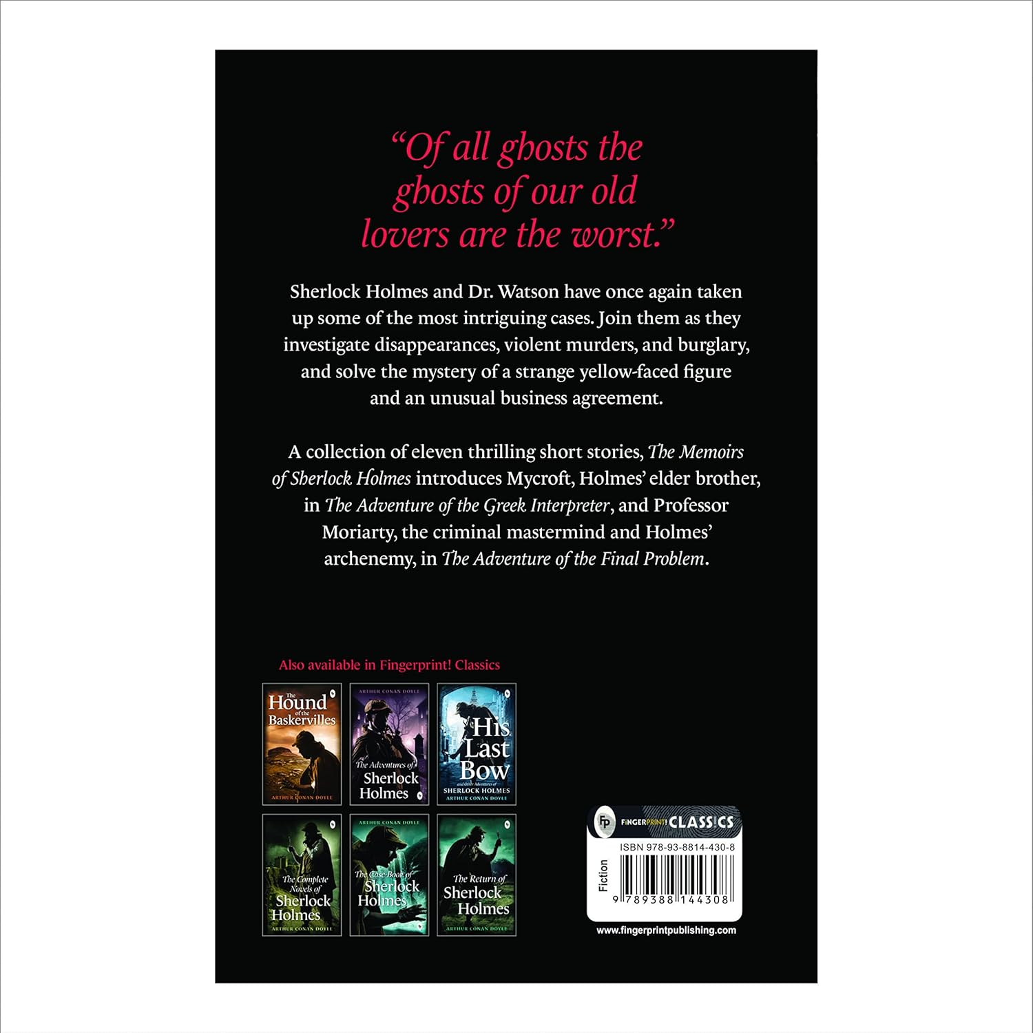 The Memoirs of Sherlock Holmes Paperback  - book