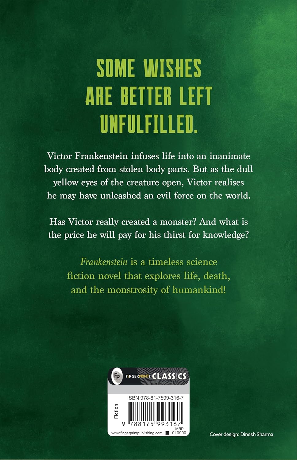 Frankenstein Paperback - Book