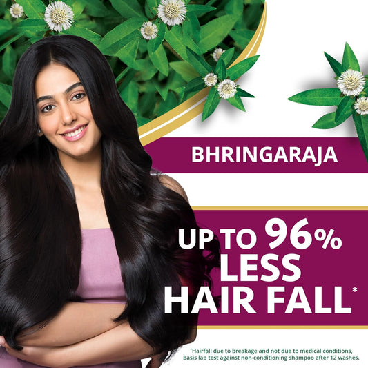 Himalaya Anti-Hair Fall Bhringaraja Shampoo 1 Litre | with Bhringaraja & Natural Proteins | Up to 96% Less Hair Fall | Dermatologically Tested | Paraben Free | For Women & Men