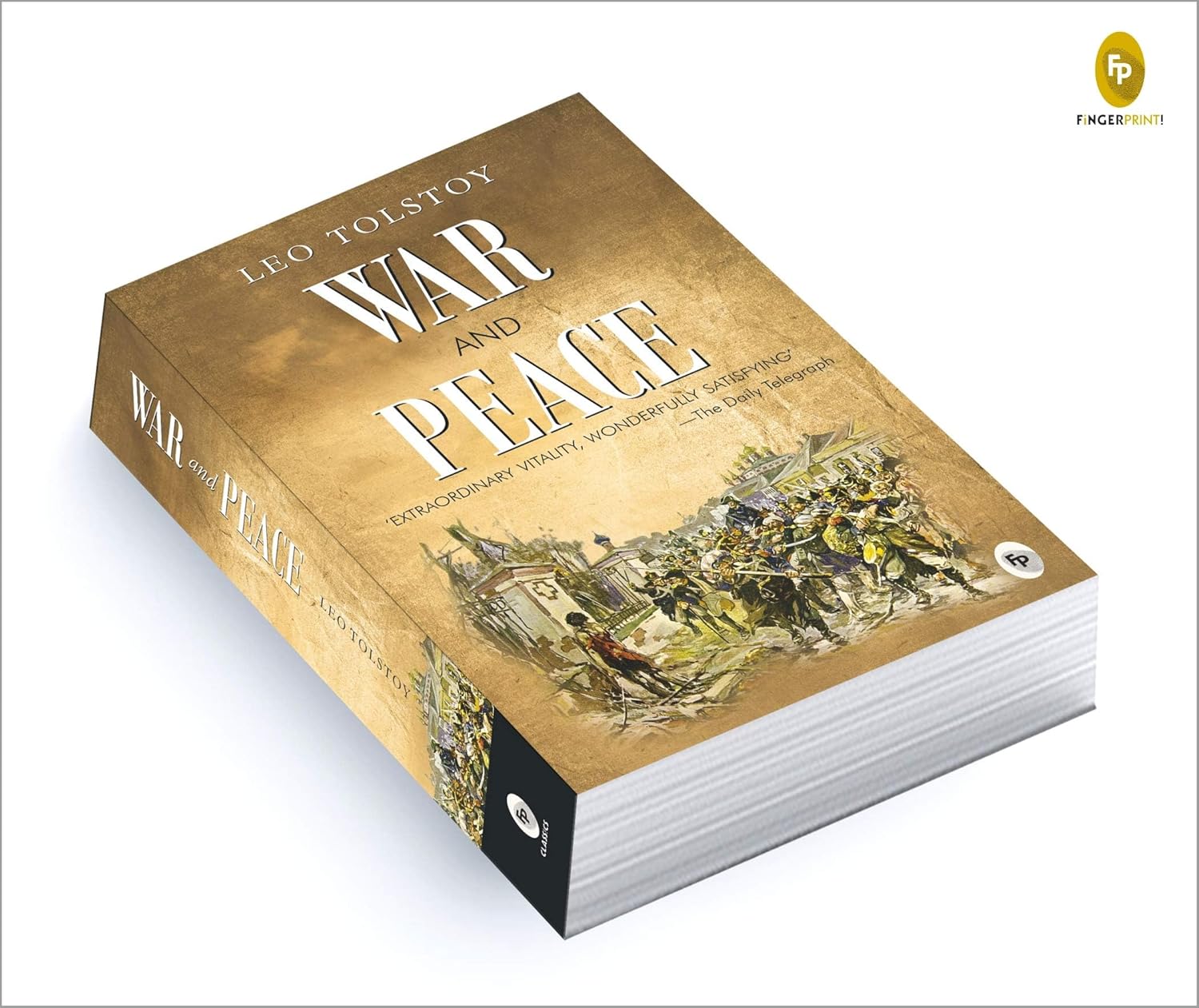 War And Peace by Leo Tolstoy - Russian Literature | Historical Fiction | Napoleonic Wars | Love and War | Tolstoy’s Exploration of Philosophical Themes | A Masterpiece on Cultural Significance | Literary Classics Paperback