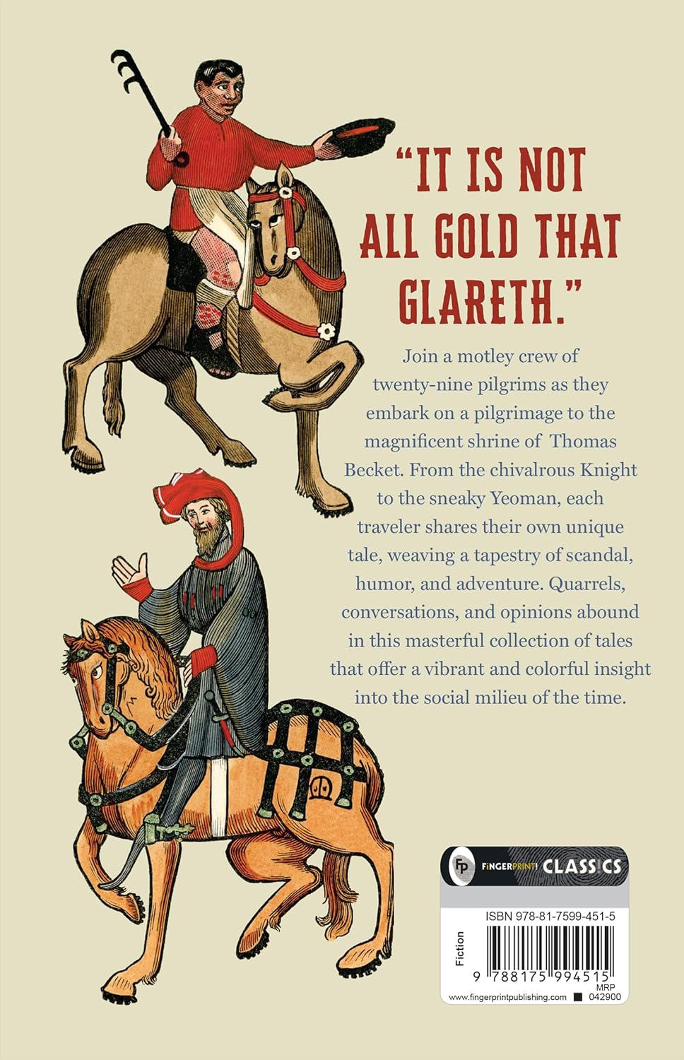 The Canterbury Tales Paperback-Book