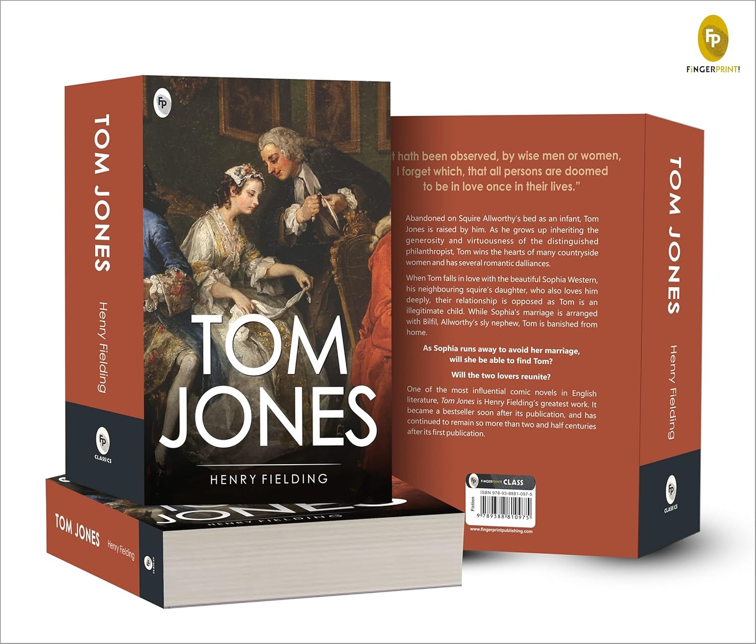 Tom Jones by Henry Fielding - Classic English Novel,Comic Fiction,18th Century Literature,Satirical Social Commentary,Adventurous Fiction Novel,Explore Themes of Love, Deception, & Wit Paperback