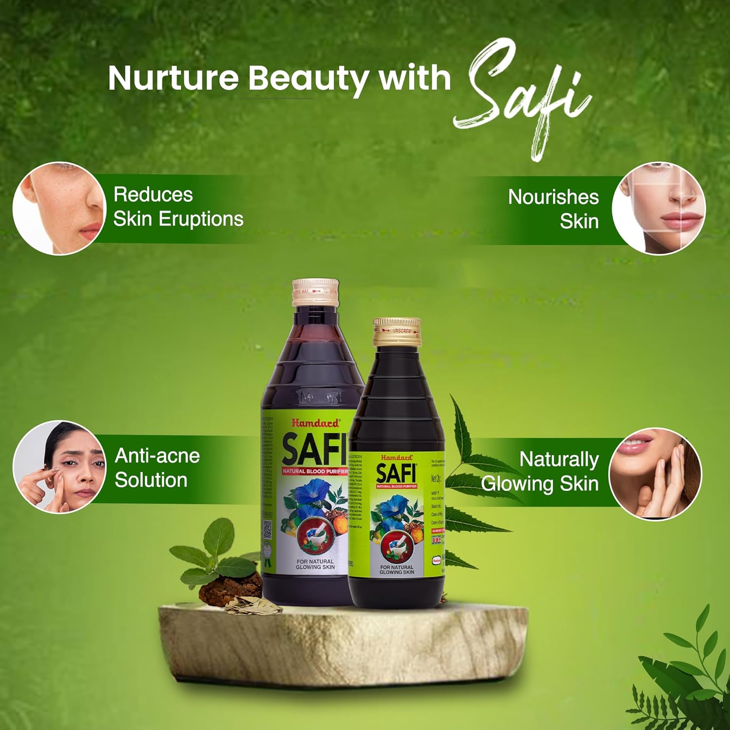 Hamdard Safi - Natural Blood Purifier, 100 ml